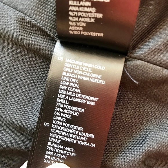 H&M Open Front Cropped Waterfall Shacket Size XS - Picture 8 of 8